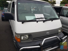 97 Toyota Hiace van twin side doors with wof and rego and it diesel it is good camper van