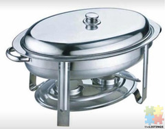 New stock just arrived....brand new oval chafing dish