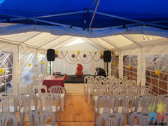 Tent tables chairs for hire