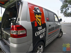 "The Coffee Guy" mobile espresso van