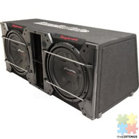 Brand New Pioneer Bass Bullet Dual 12” SubWoofer+ 1 Year Warranty On Best Offer