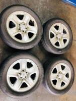 Toyota Wheels with Tyres