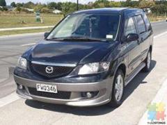 2002 Mazda MPV 7 seats automatic transmission 166.000kms