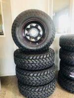 31x10.5R15 MUD TYRES WITH STEEL RIMS 15X8 6X139.7