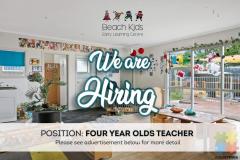 Teachers Job Opportunity!!