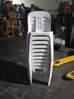 White Plastic chairs for sale
